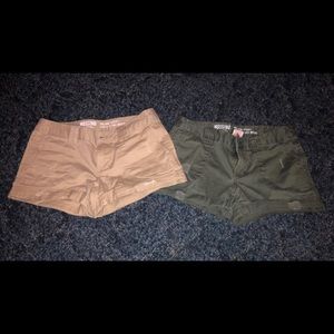 Khaki shorts